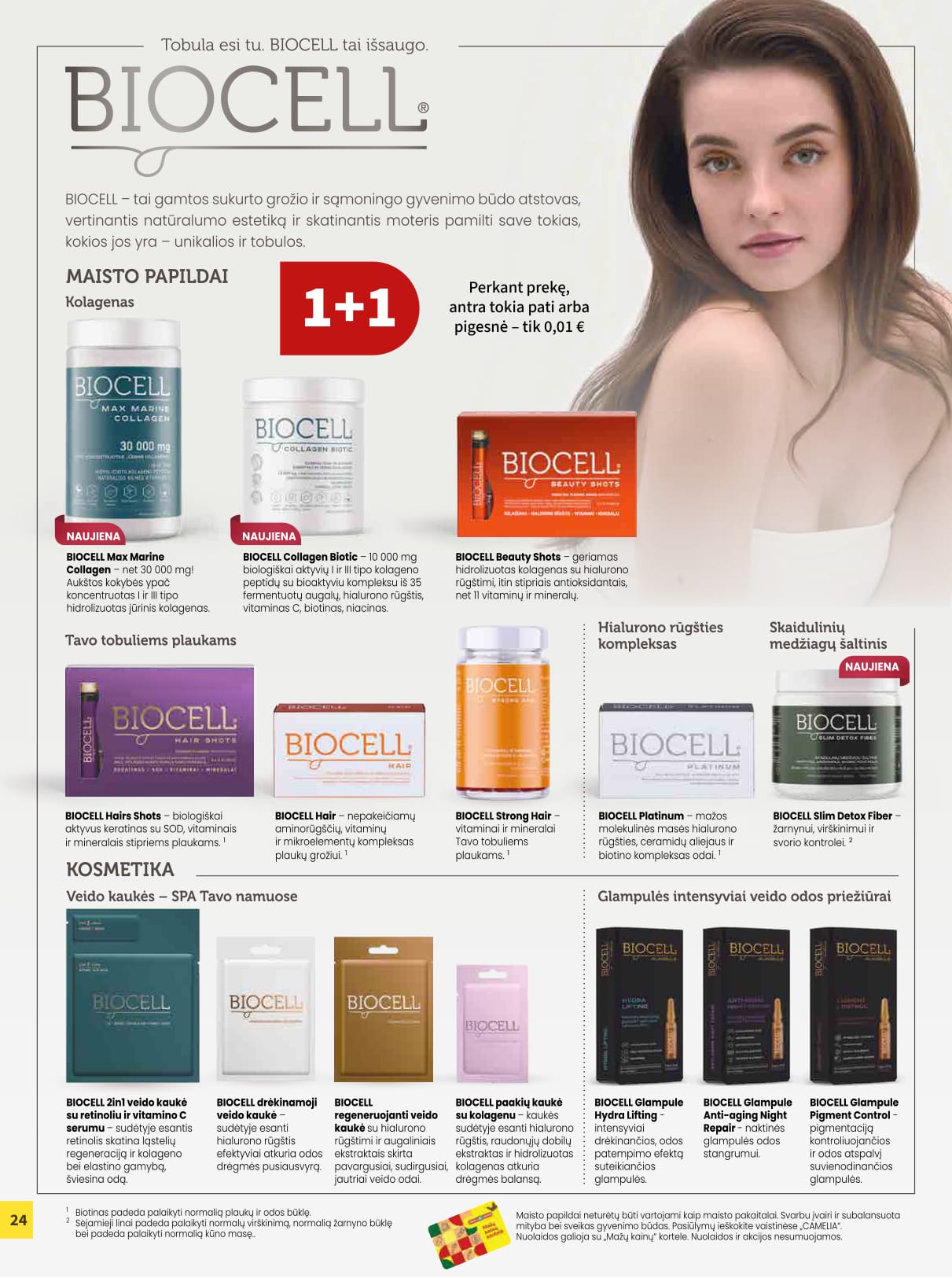 BIOCELL Collagen Biotic - Camelia | Akcijukas
